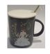 Чашка керамічна Дівчина, 420мл + зол. ложка, кришка, 515 (131016) фото 4