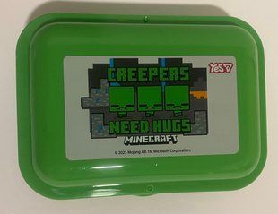 Контейнер для їжі Minecraft 280 мл,зелений 708598 YES (708598) фото