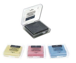 Ластик-клячка серая, разноцветная в чехле 127220, 127121, 127321 Faber Castell (127220) фото