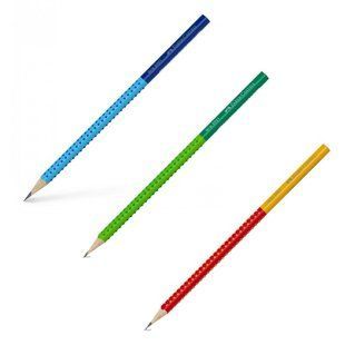 Карандаш чернографитовый GRIP2001 (В) TWO TONE, Faber Castell (033003) фото