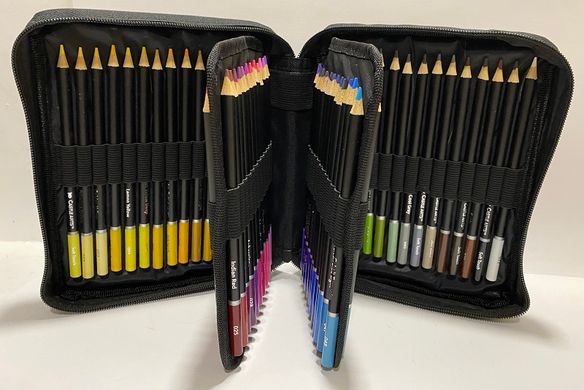 Набор цветных карандашей в нейлоновом пенале: 72 цв хамелеон (1315601) фото